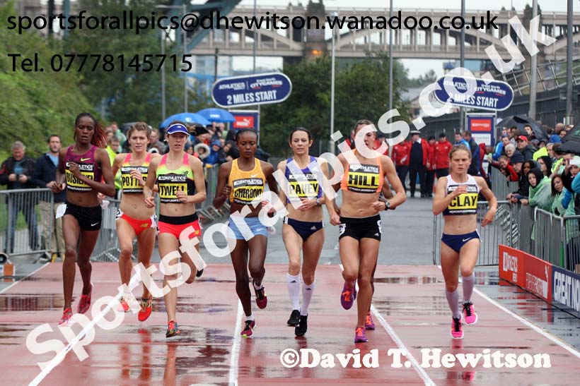Start of the 2 mile, Great North CityGames. Photo: David T. Hewitson/Sports for All Pics